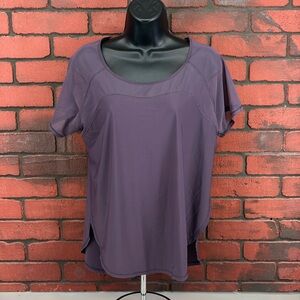 Lululemon Shirt Womens 8 Purple Activewear